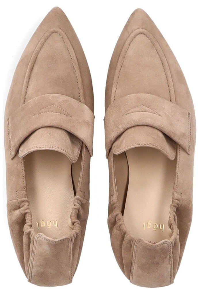 Högl Slipper Samt Taupe