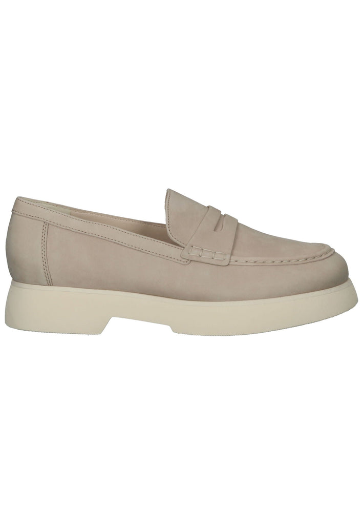 Högl Slipper Veloursleder Beige