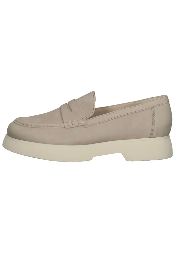 Högl Slipper Veloursleder Beige