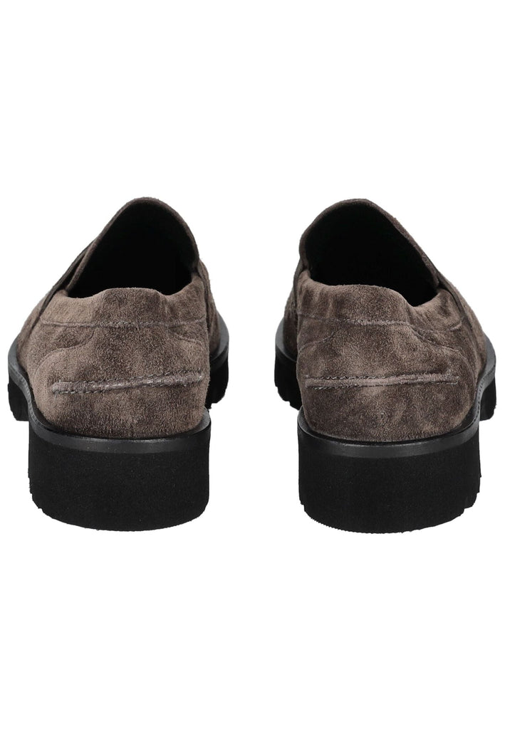 Högl Slipper Veloursleder Dunkelbraun
