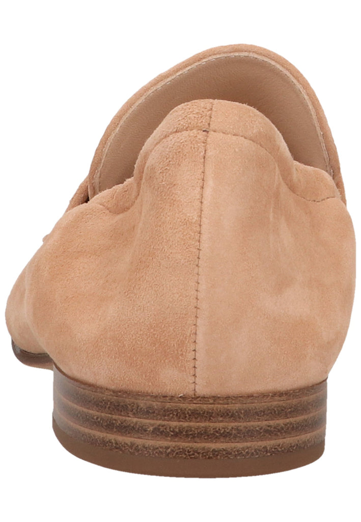 Högl Slipper Veloursleder Hellbraun