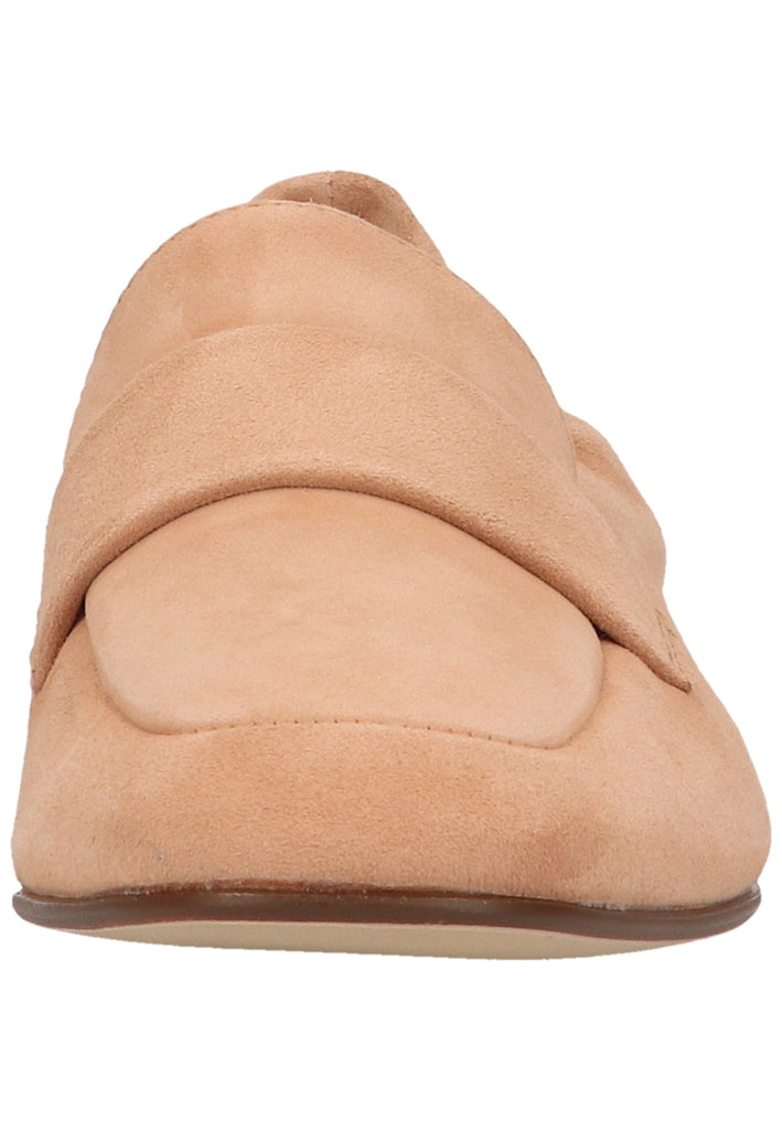 Högl Slipper Veloursleder Hellbraun