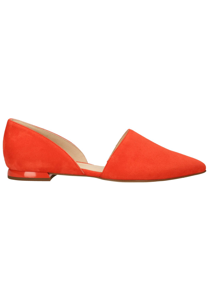 Högl Slipper Veloursleder Koralle