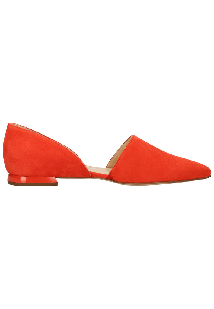 Högl Slipper Veloursleder Koralle