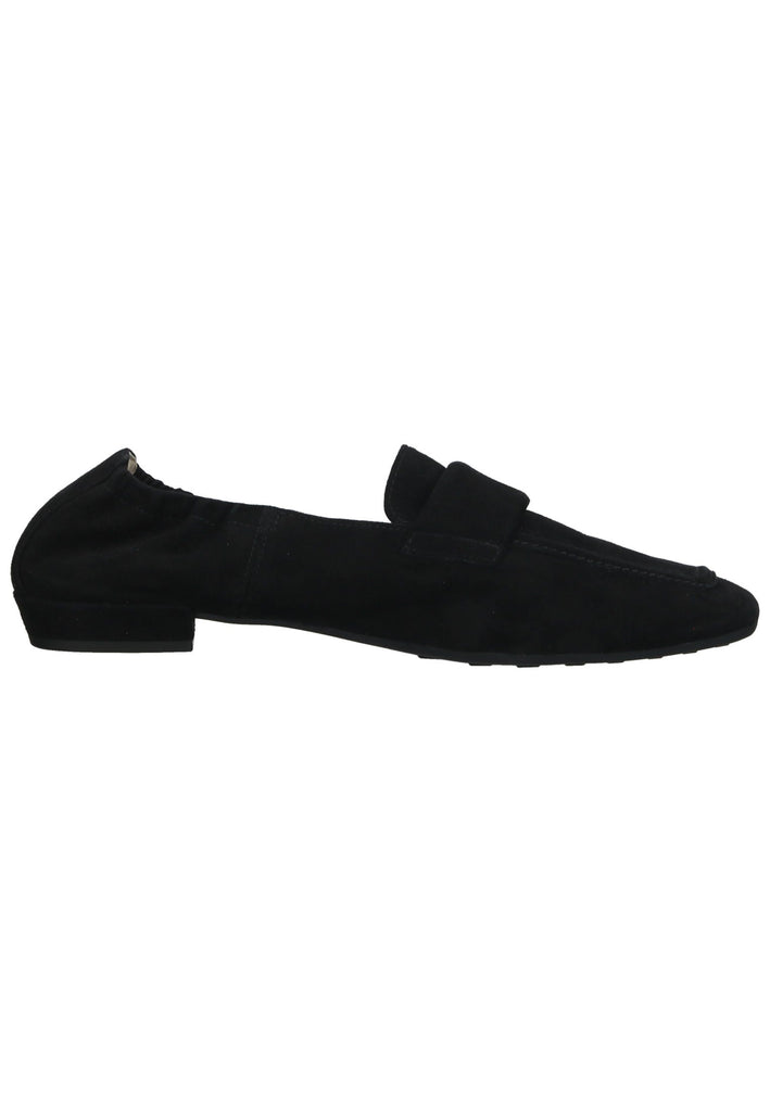 Högl Slipper Veloursleder Schwarz