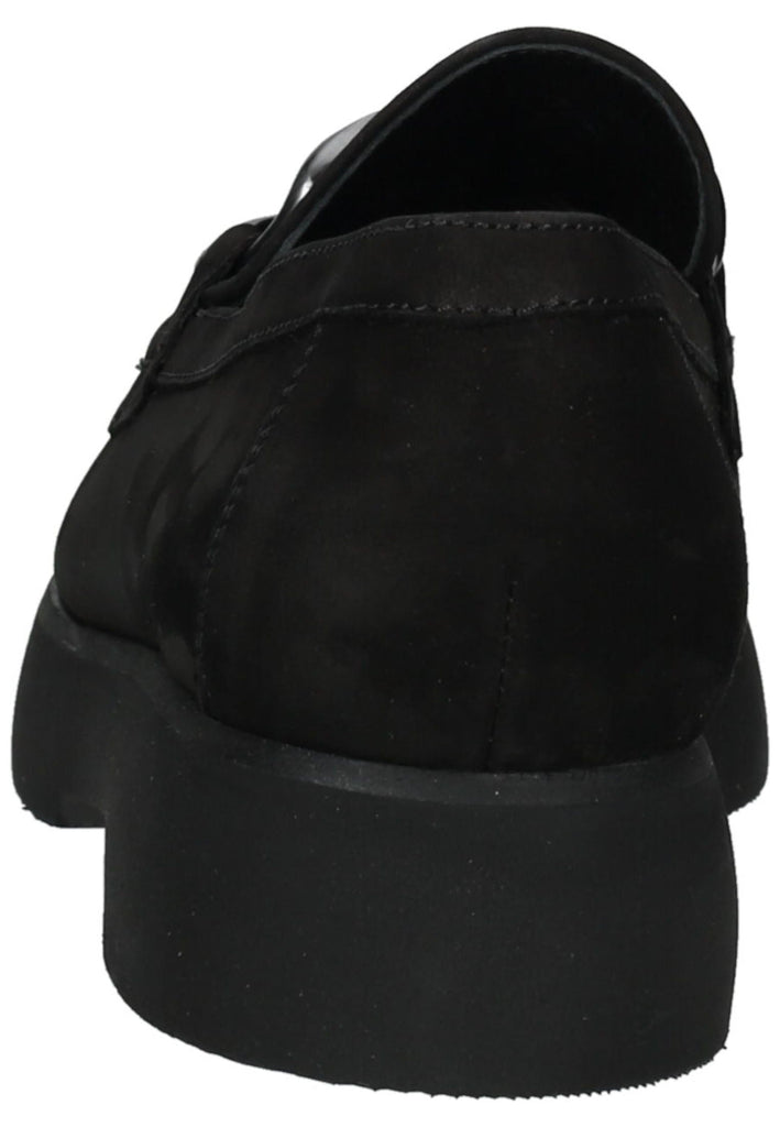 Högl Slipper Veloursleder Schwarz