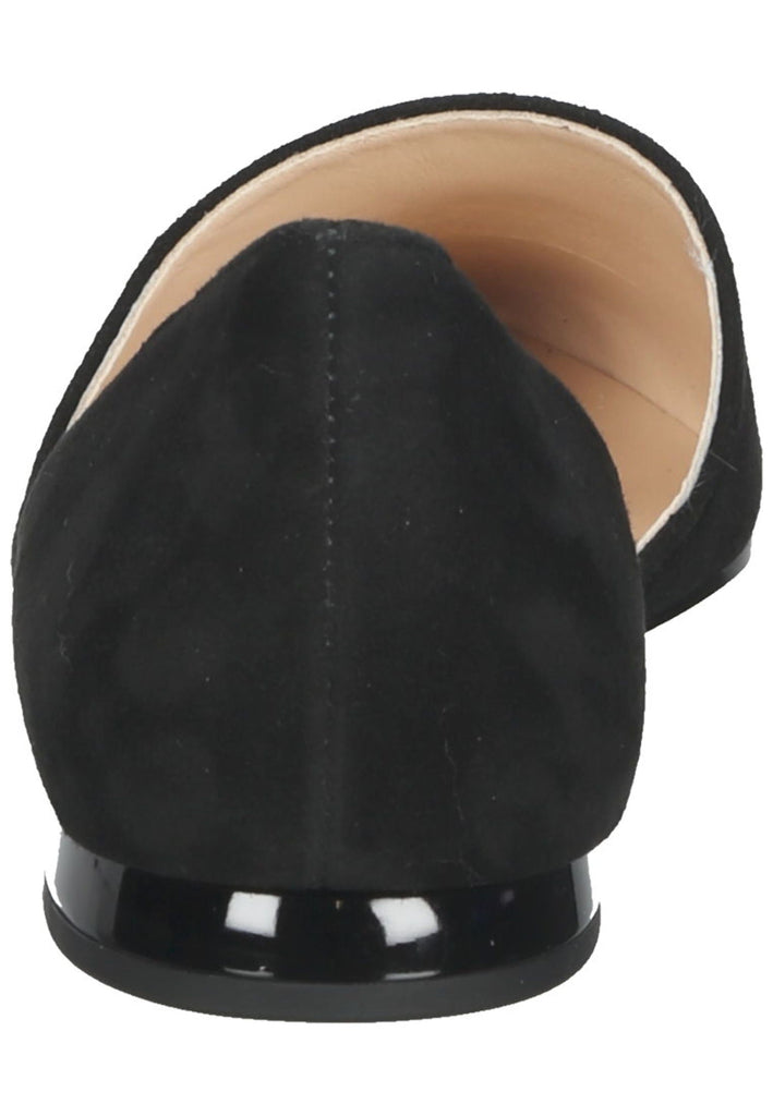 Högl Slipper Veloursleder Schwarz