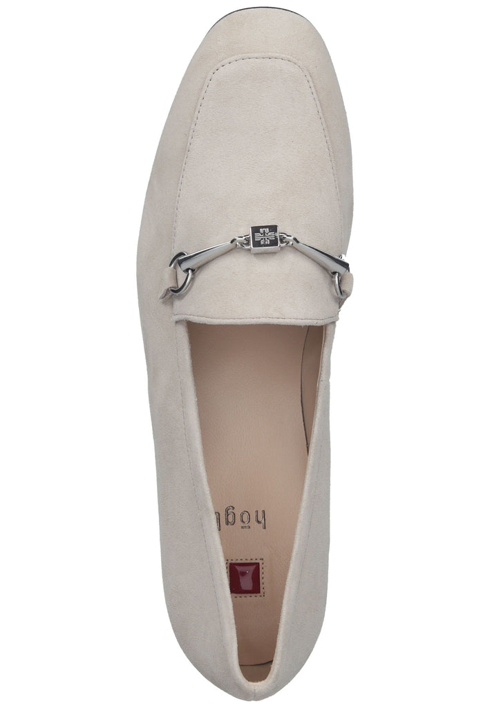 Högl Slipper Veloursleder Taupe