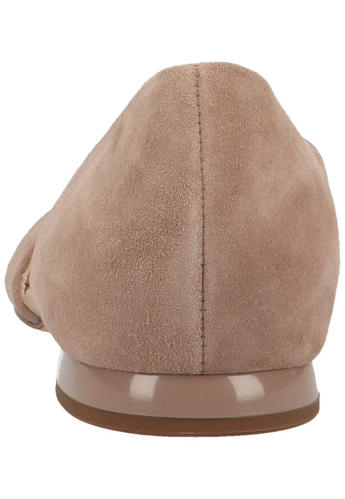 Högl Slipper Veloursleder Taupe
