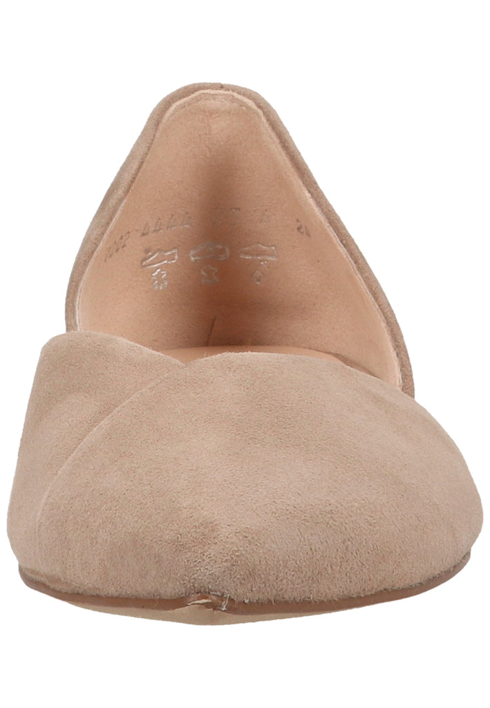 Högl Slipper Veloursleder Taupe