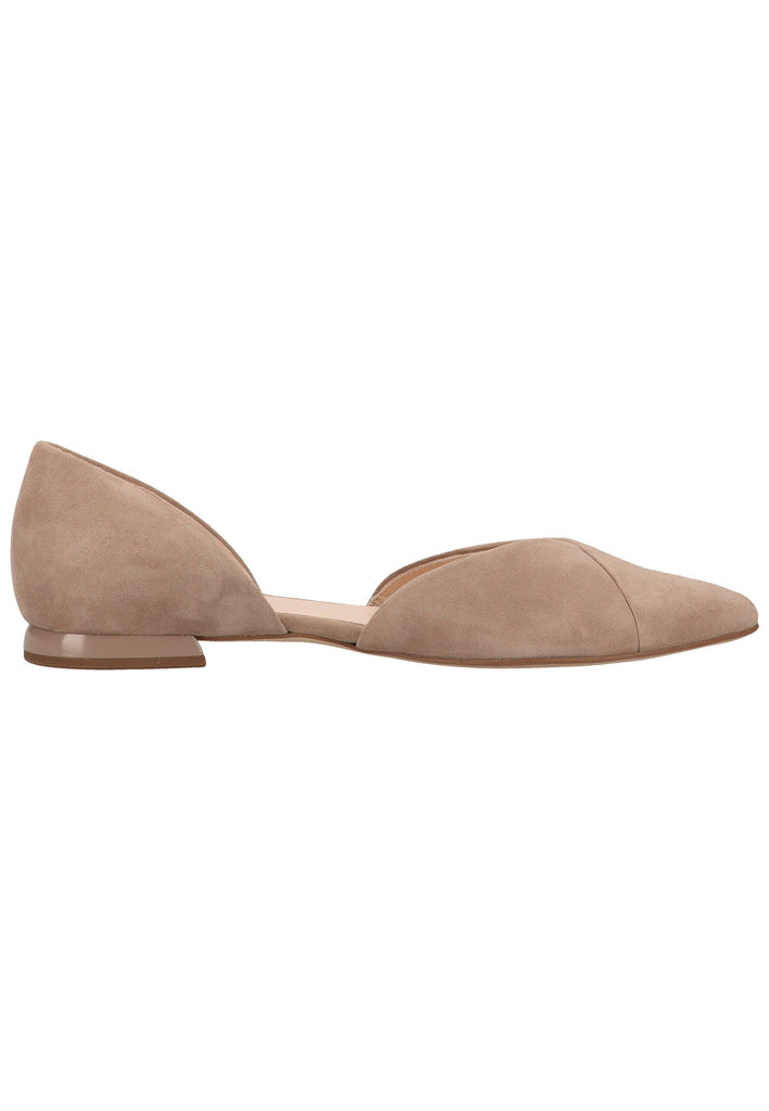 Högl Slipper Veloursleder Taupe