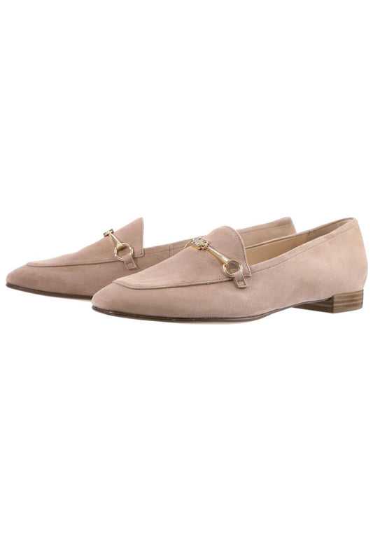 Högl Slipper Veloursleder Taupe