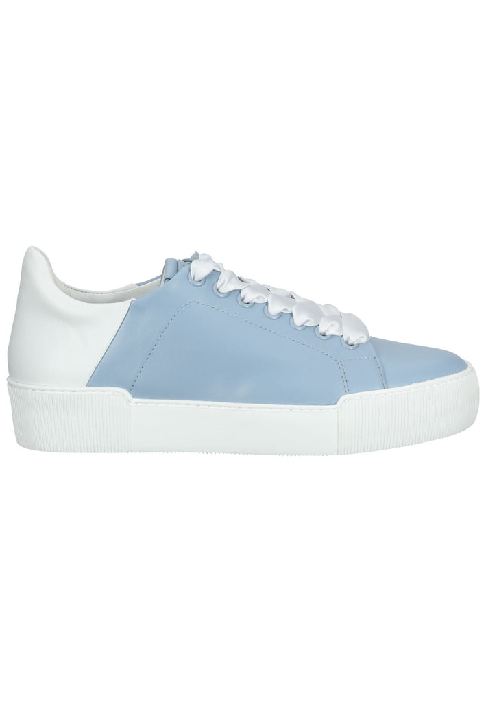 Högl Sneaker Glattleder Blau/Weiß