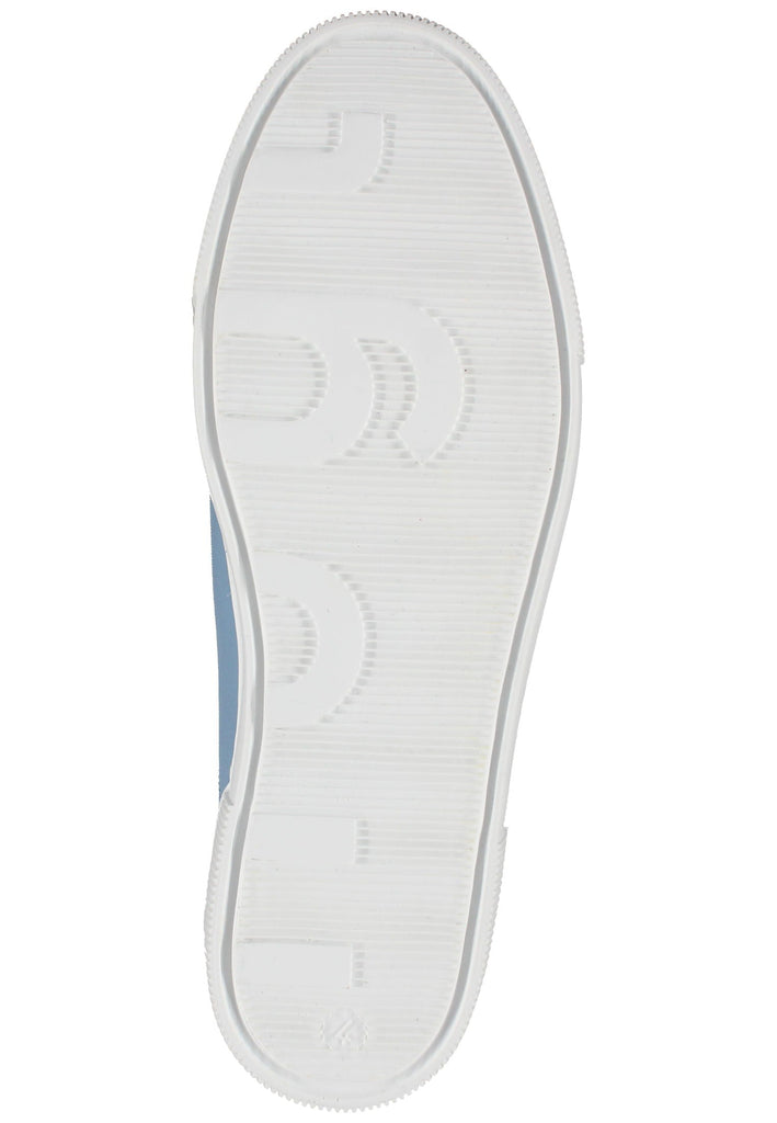 Högl Sneaker Glattleder Blau/Weiß