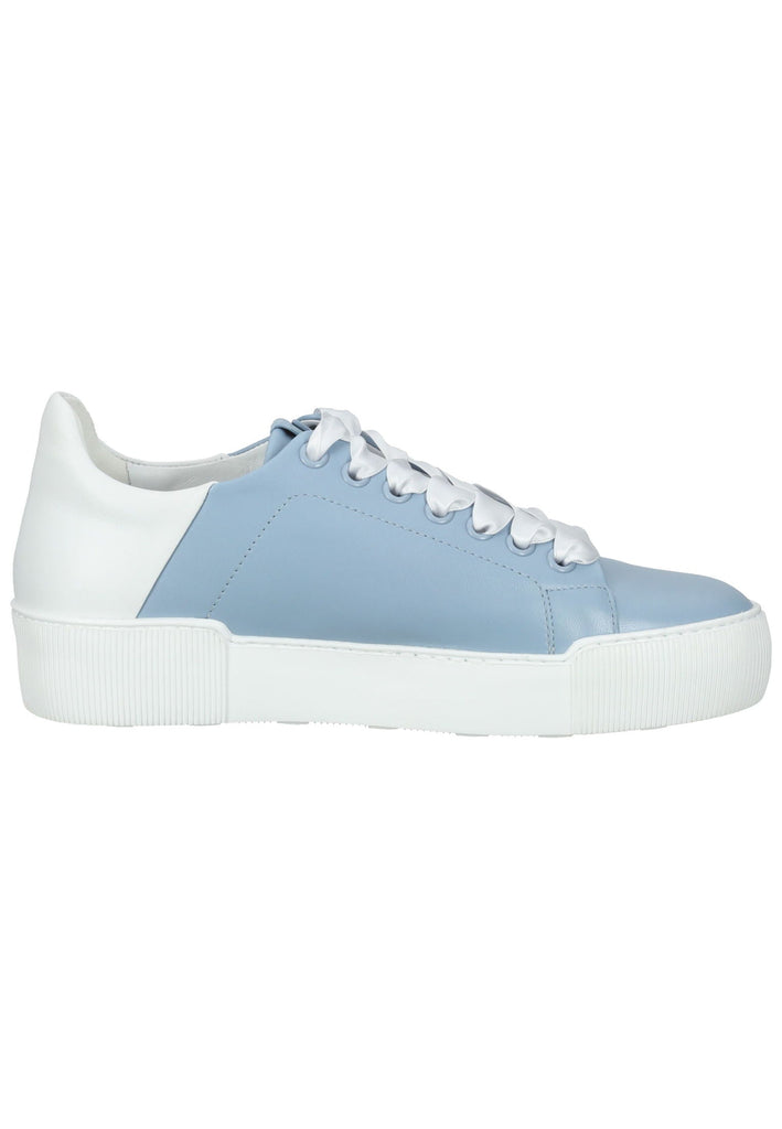 Högl Sneaker Glattleder Blau/Weiß