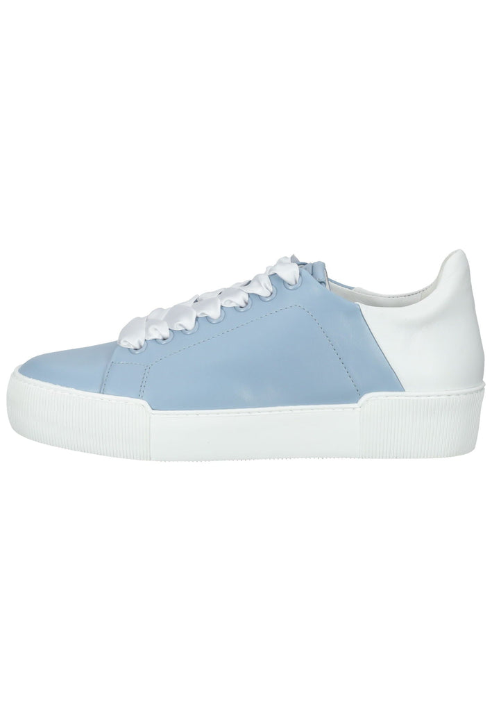 Högl Sneaker Glattleder Blau/Weiß