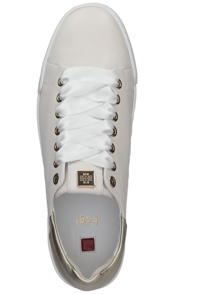 Högl Sneaker Glattleder Creme