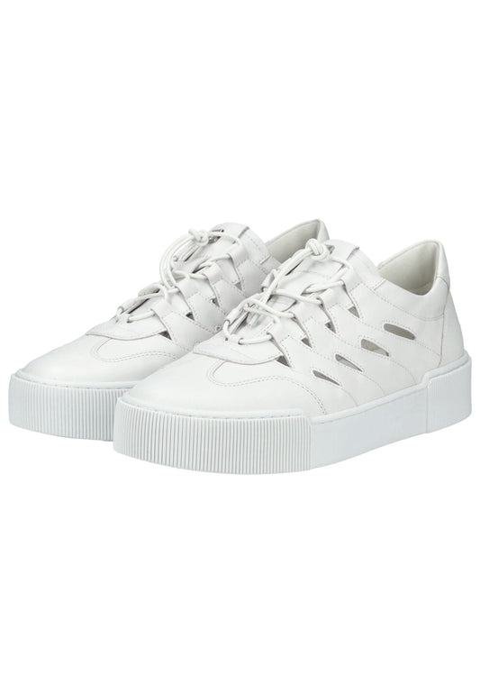 Högl Sneaker Glattleder Weiß
