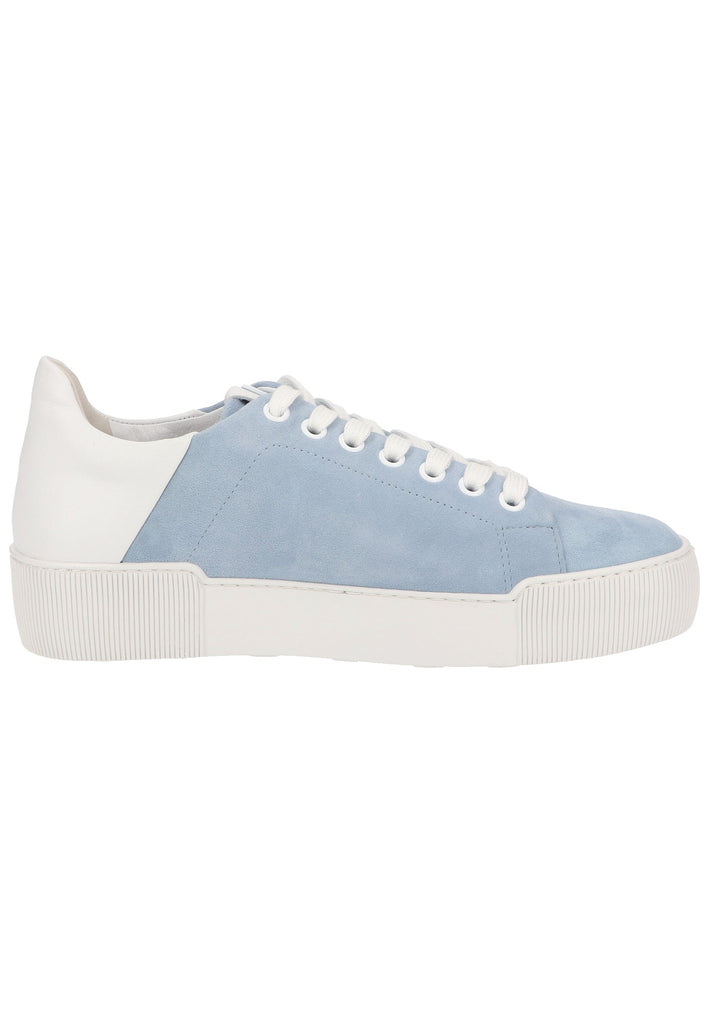 Högl Sneaker Leder Blau/Weiß