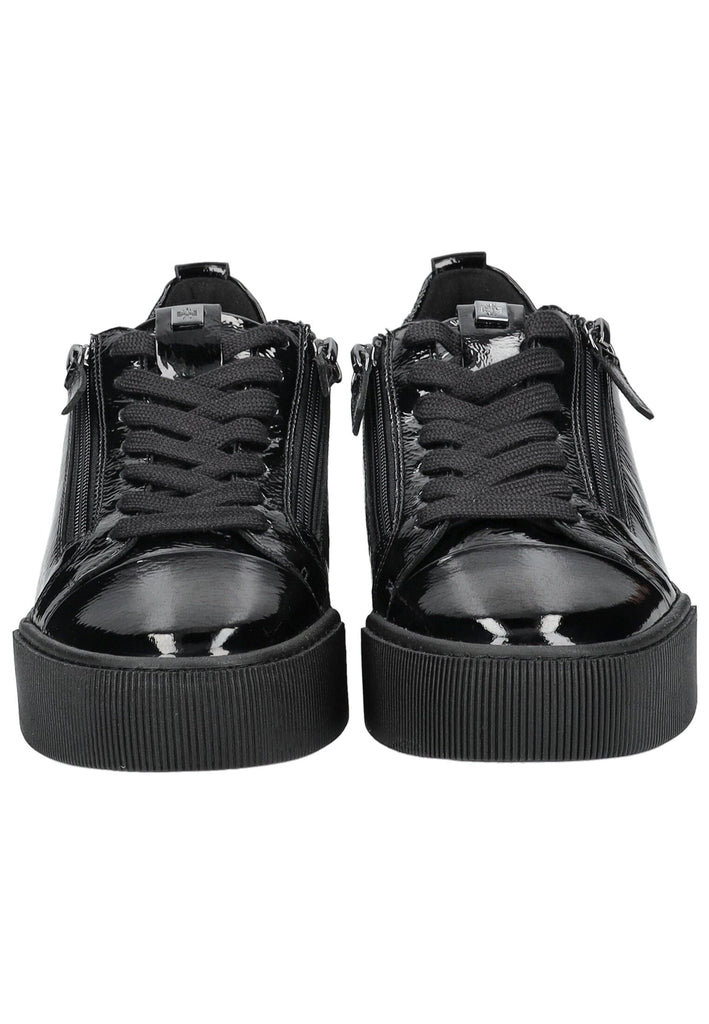 Högl Sneaker Leder Schwarz Lack