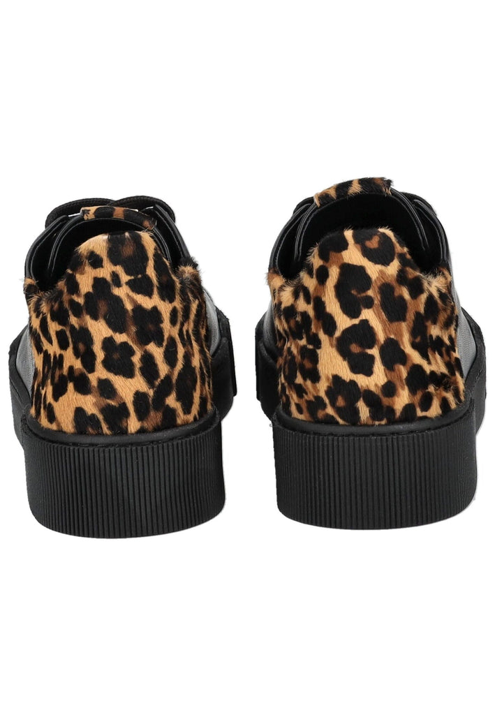 Högl Sneaker Leder/Textil Schwarz Kombi