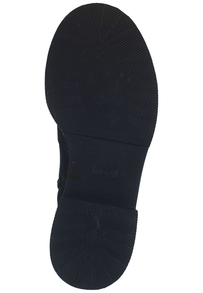 Högl Stiefel Glattleder Schwarz
