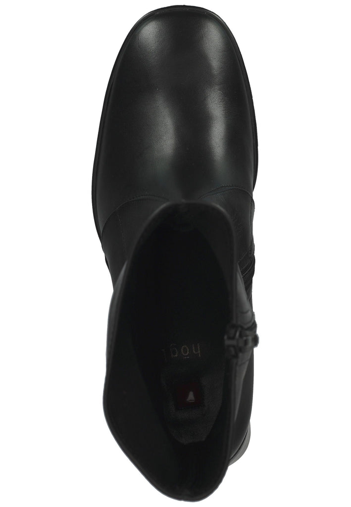 Högl Stiefel Leder Schwarz