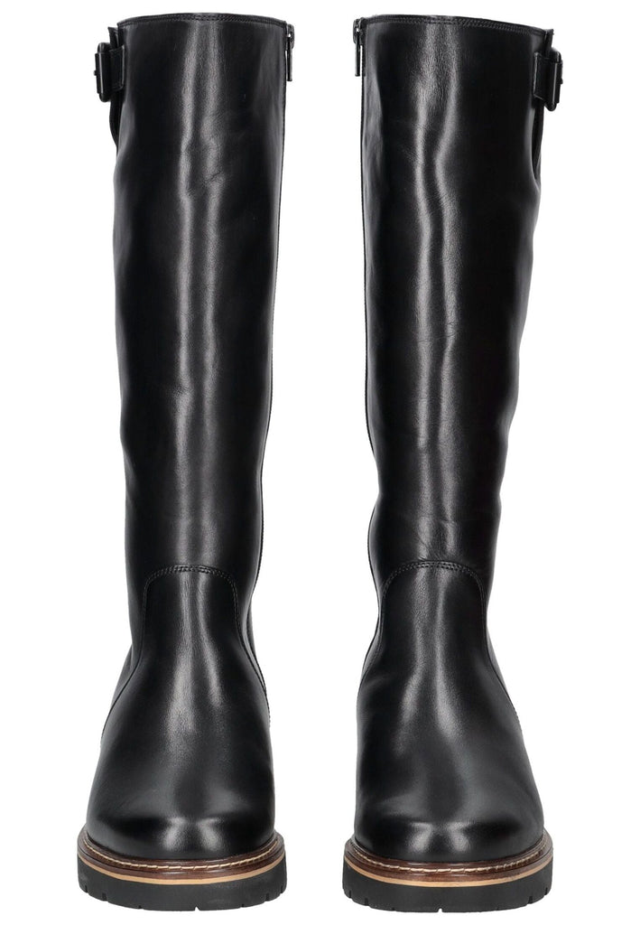 Högl Stiefel Leder Schwarz Warmfutter
