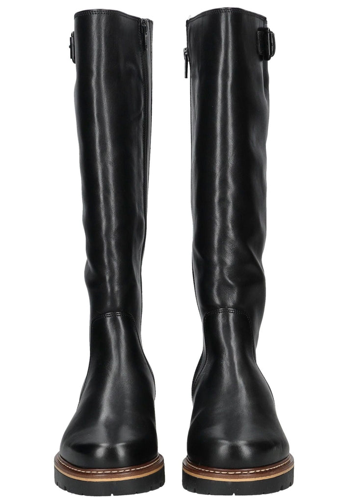 Högl Stiefel Leder Schwarz Warmfutter