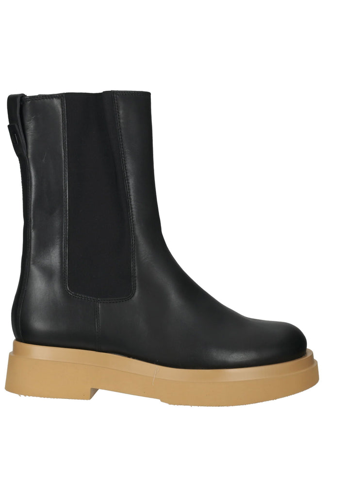 Högl Stiefel Leder/Textil Schwarz/Braun