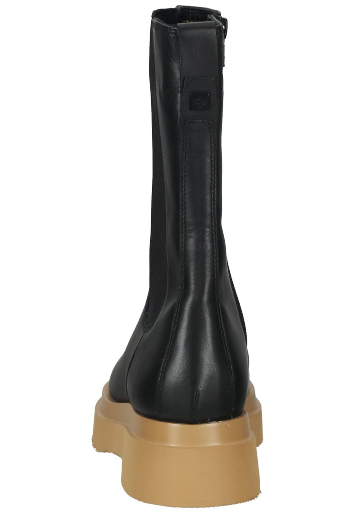 Högl Stiefel Leder/Textil Schwarz/Braun