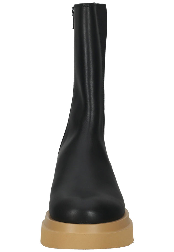 Högl Stiefel Leder/Textil Schwarz/Braun