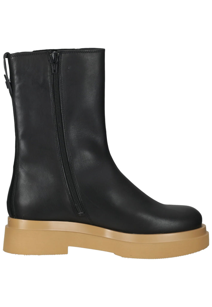 Högl Stiefel Leder/Textil Schwarz/Braun