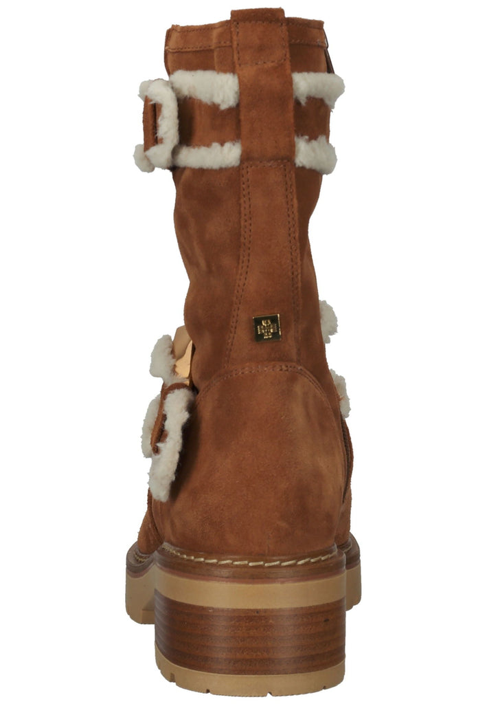 Högl Stiefel Veloursleder Camel Warmfutter