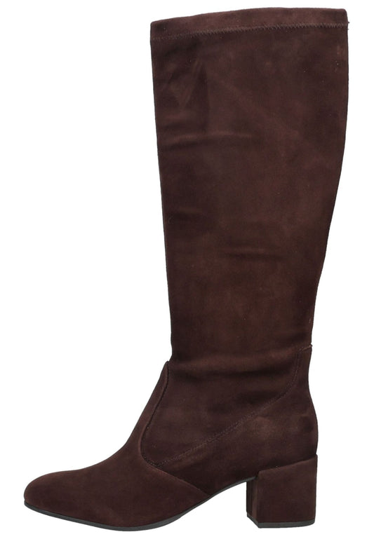 Högl Stiefel Veloursleder Dunkelbraun
