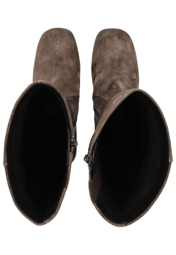 Högl Stiefel Veloursleder Dunkelgrau