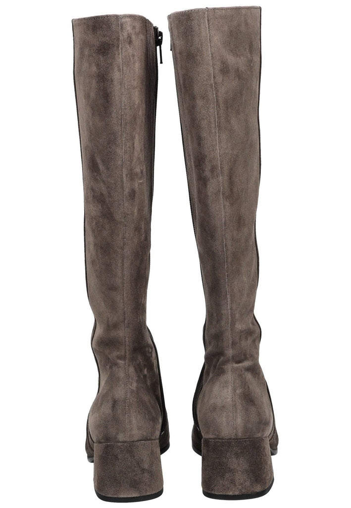 Högl Stiefel Veloursleder Dunkelgrau