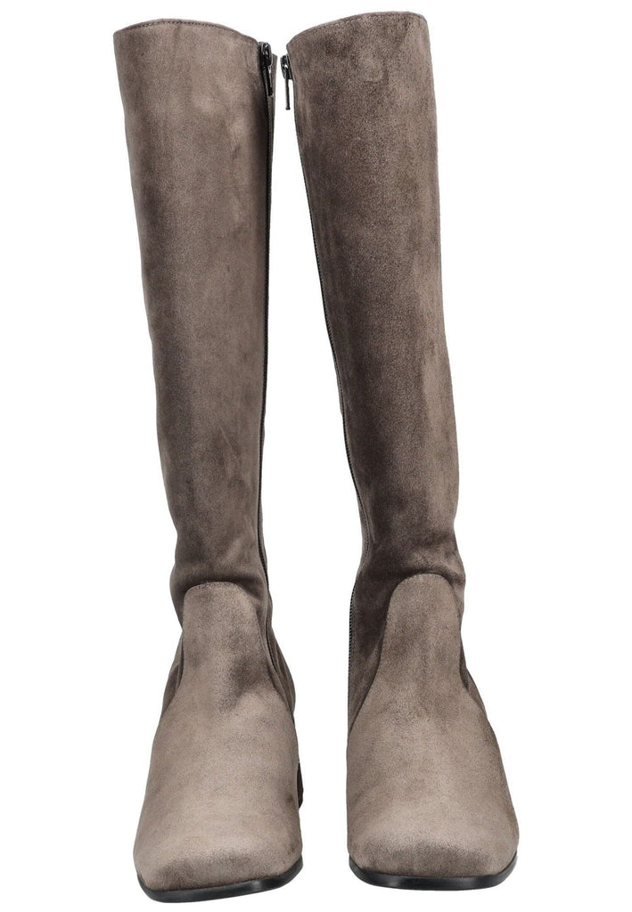 Högl Stiefel Veloursleder Dunkelgrau