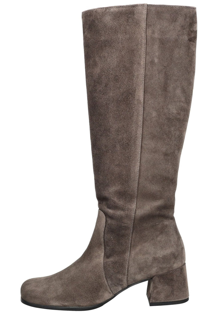 Högl Stiefel Veloursleder Dunkelgrau