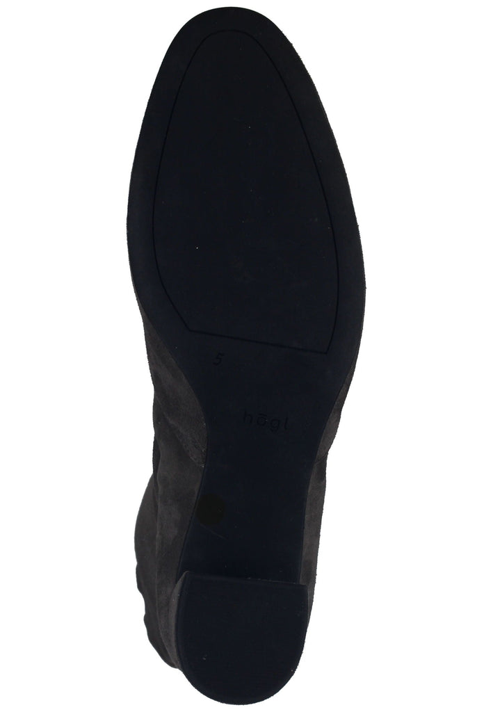 Högl Stiefel Veloursleder Dunkelgrau