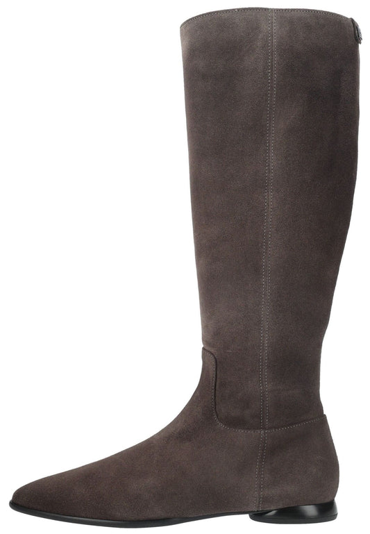 Högl Stiefel Veloursleder Grau