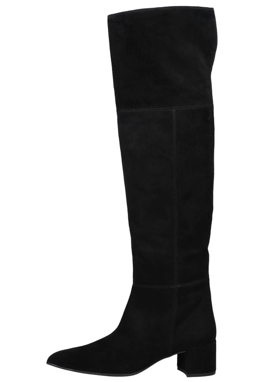 Högl Stiefel Veloursleder Schwarz