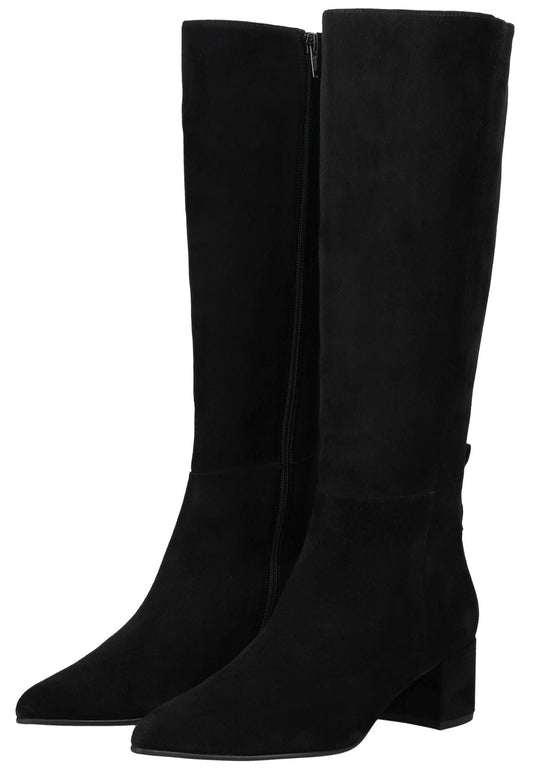 Högl Stiefel Veloursleder Schwarz