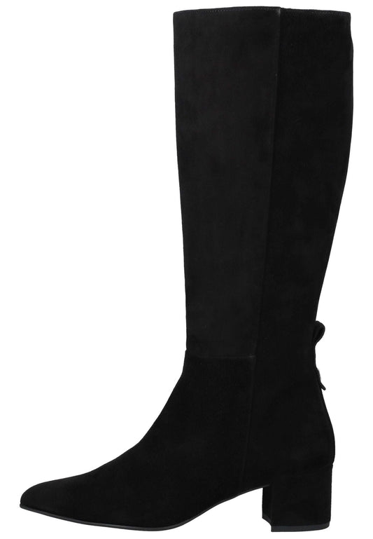 Högl Stiefel Veloursleder Schwarz