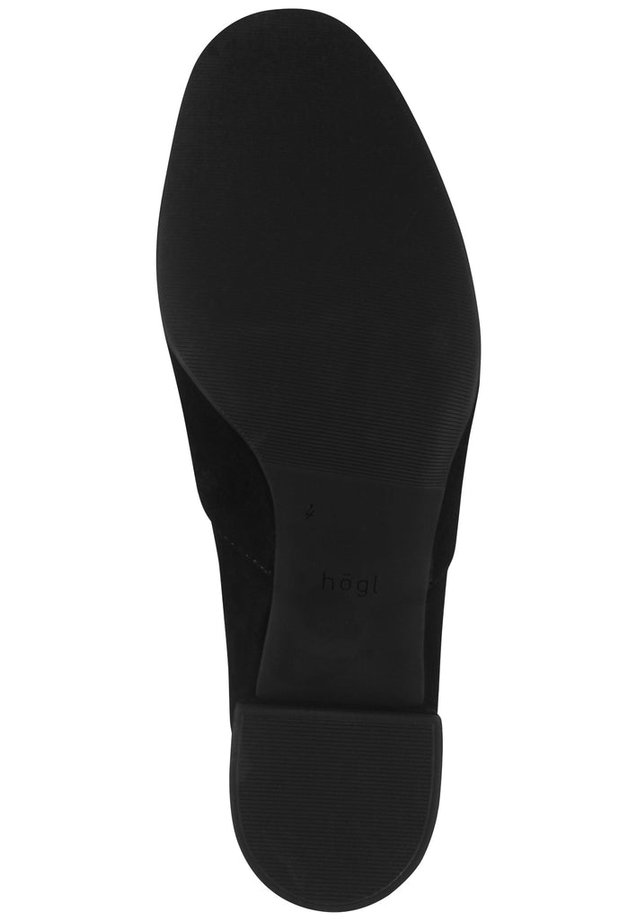 Högl Stiefel Veloursleder Schwarz