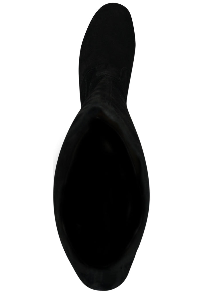 Högl Stiefel Veloursleder Schwarz