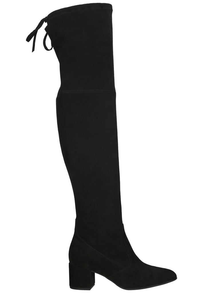 Högl Stiefel Veloursleder Schwarz