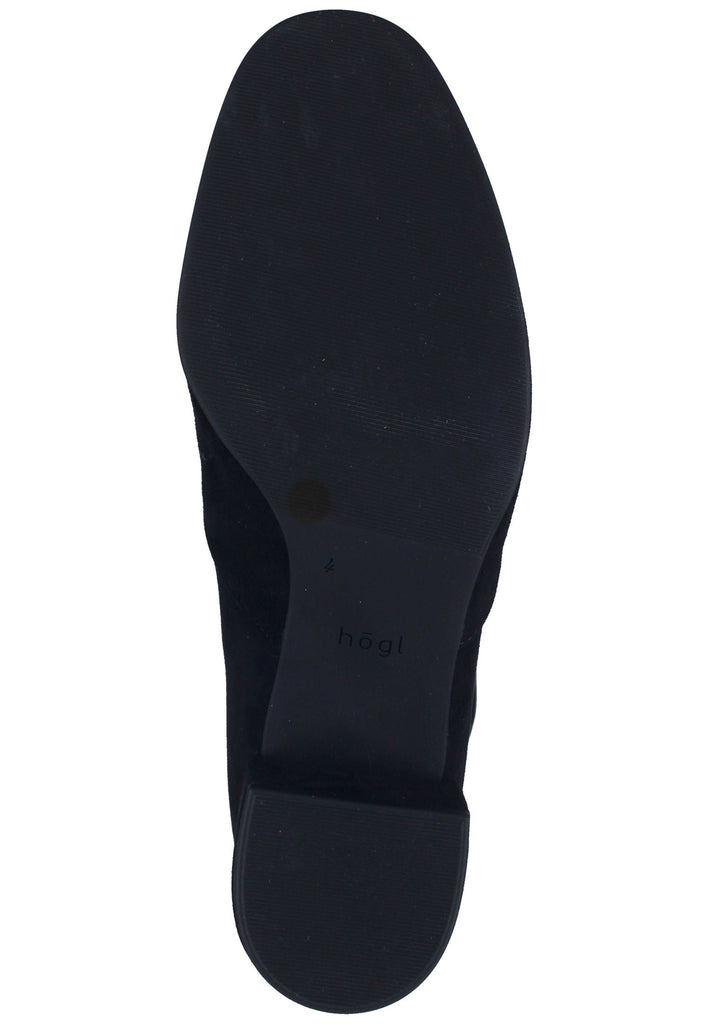 Högl Stiefel Veloursleder Schwarz