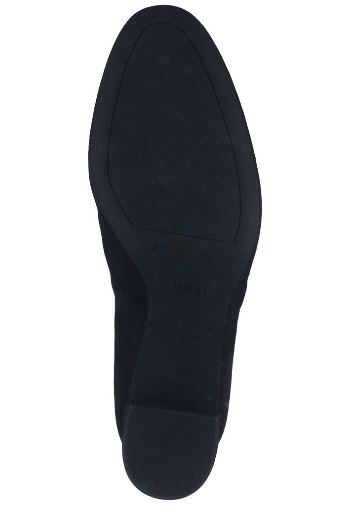 Högl Stiefel Veloursleder Schwarz