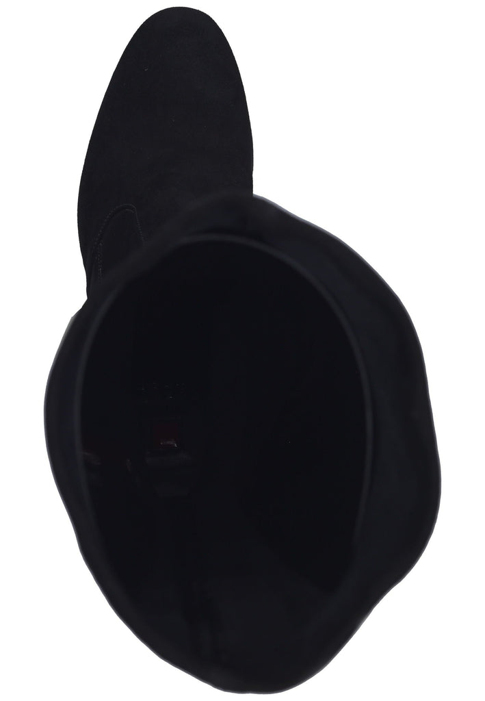 Högl Stiefel Veloursleder Schwarz